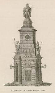 Povýšení Kings Cross, Londýn, 1830 od English School