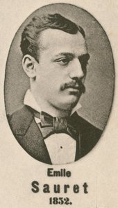 Emile Sauret (rytina) od English School