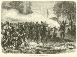Setkání v lesích před Metz, říjen 1870 od English School
