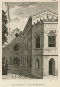 Vchod do Strawberry Hill, Londýn od English School