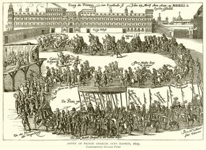 Vstup prince Charlese do Madridu, 1623 od English School