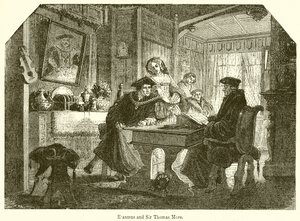 Erasmus a Sir Thomas More od English School