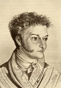 Ernst Theodor Amadeus Hoffmann (1776-1822) (rytina) od English School