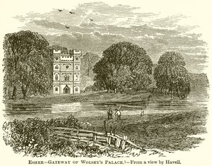 Esher – brána Wolseyho paláce od English School