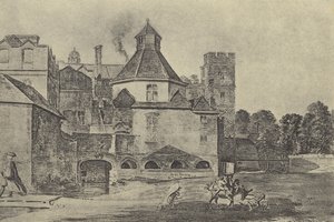 Eton College Kitchen, c 1780 (hlubotisk) od English School