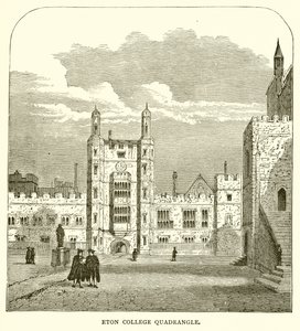 Eton College Quadrangle od English School