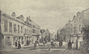 Eton High Street, 1844 (hlubotisk) od English School