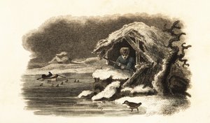 Evropský vodní ouzel kráčí do jezera Nantua ve Francii a pokračuje ponořený na dně jezera v bublině vzduchu od English School