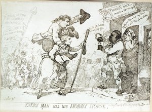 Každý člověk má svého koníčka, vydáno v roce 1784 od English School