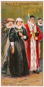 Poprava Mary Queen of Scots od English School