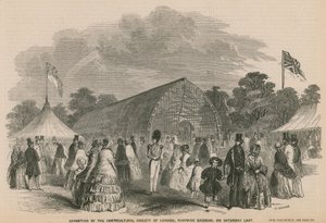 Výstava Horticultural Society of London, Chiswick Gardens od English School