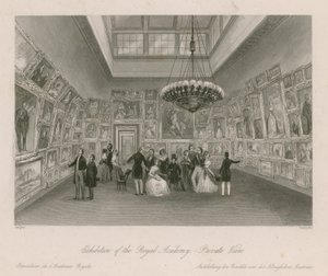 Výstava Královské akademie - soukromý pohled od English School