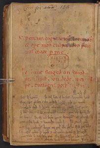 Výňatky z Historia Anglorum Jindřicha z Huntingdonu, Cotton MS Titus D XXIV, f.156v (pergamen) od English School