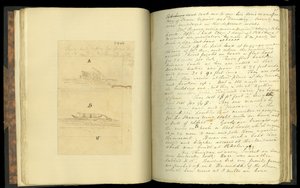 Výňatky z dopisů napsaných na cestě do západních částí Spojených států..., Eliasem Fordhamem Pym, 1818 (viz také 332335) od English School