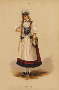 Oblečení pro maškarní: (barevná litografie) od English School