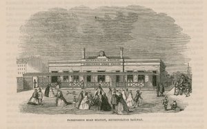 Stanice Farringdon Road na Metropolitan Railway od English School