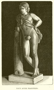 Faun po Praxiteles od English School