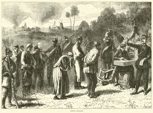 Polní spravedlnost, září 1870 od English School