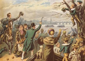 První univerzitní závod lodí od English School