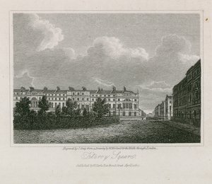 Náměstí Fitzroy Square od English School
