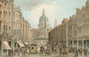 Fleet Street a St. Pauls od English School