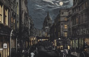 Fleet Street a St Pauls, Londýn od English School