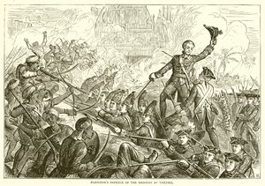 Fletchers obrana pevnůstky v Tanjore (1771)
