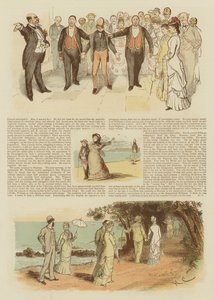 Flirty ve Francii (chromolit) od English School