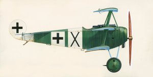 Trojplošník Fokker Dr 1 od English School