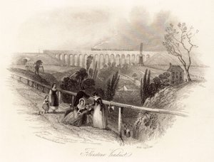 Folkestone viadukt od English School