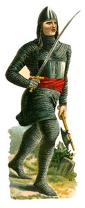 Pěší voják krále Jindřicha II., 1155-1189 od English School