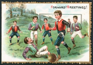 Fotbalový zápas (Vpřed! Zdravíme!), Vánoční přání od English School