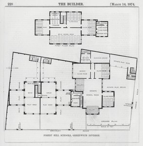 Forest Hill Schools, Greenwich Division (rytina) od English School