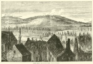 Forts Noisy a Avron z Noisy-le-Grand, leden 1871 od English School