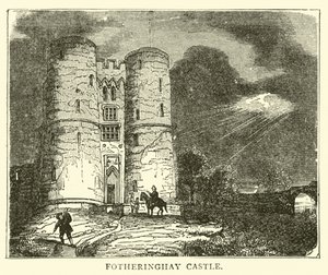 Hrad Fotheringhay od English School