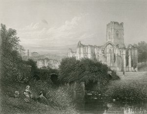 Fountains Abbey od English School