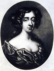 Frances Teresa Stuart (1647-1702) vévodkyně z Richmondu, ilustrace z Portrétů postav slavných v britské historii vyrytých Richardem Earlomem (1743-1822) a Charlesem Turnerem (asi 1775-1857) od English School