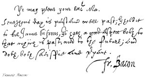 Francis Bacon od English School