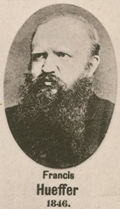 Francis Hueffer (rytina) od English School