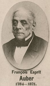 Francois Esprit Auber (rytina) od English School