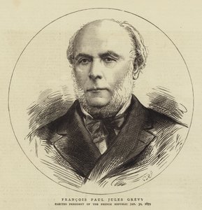 Francois Paul Jules Grevy (rytina) od English School