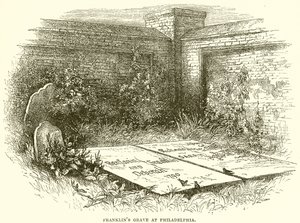 Franklins Grave ve Philadelphii od English School