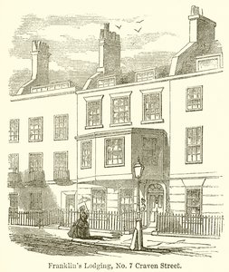 Franklins Lodging, č. 7 Craven Street od English School