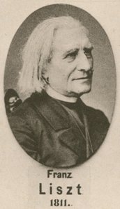 Franz Liszt (rytina) od English School