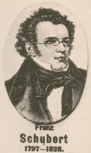 Franz Schubert (rytina) od English School