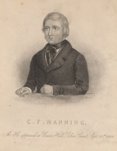 Frederick George Manning, der zusammen mit seiner Frau Marie Manning Patrick O