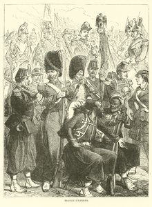 Francouzské uniformy, září 1870 od English School