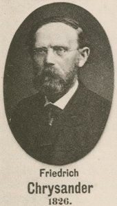 Friedrich Chrysander (rytina) od English School