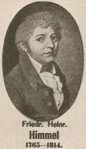 Friedrich Heinrich Himmel (rytina) od English School
