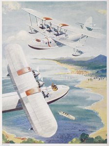 Z "Modern Boys Book of Aircraft" 1931 od English School